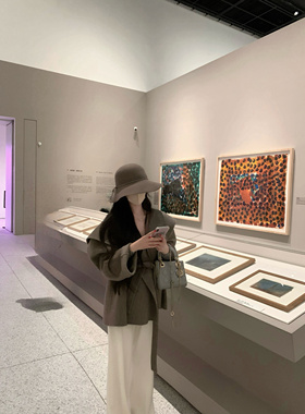 POET WONG【心愿大衣】高级感松弛慵懒全羊毛高品质短款收腰大衣