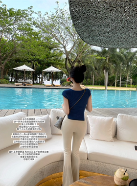 POET WONG【封神瑜伽裤】微喇好版型 提臀显瘦亲肤长裤视觉拉比例