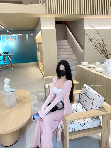 柔柔开衫双版本垂感外套含天丝