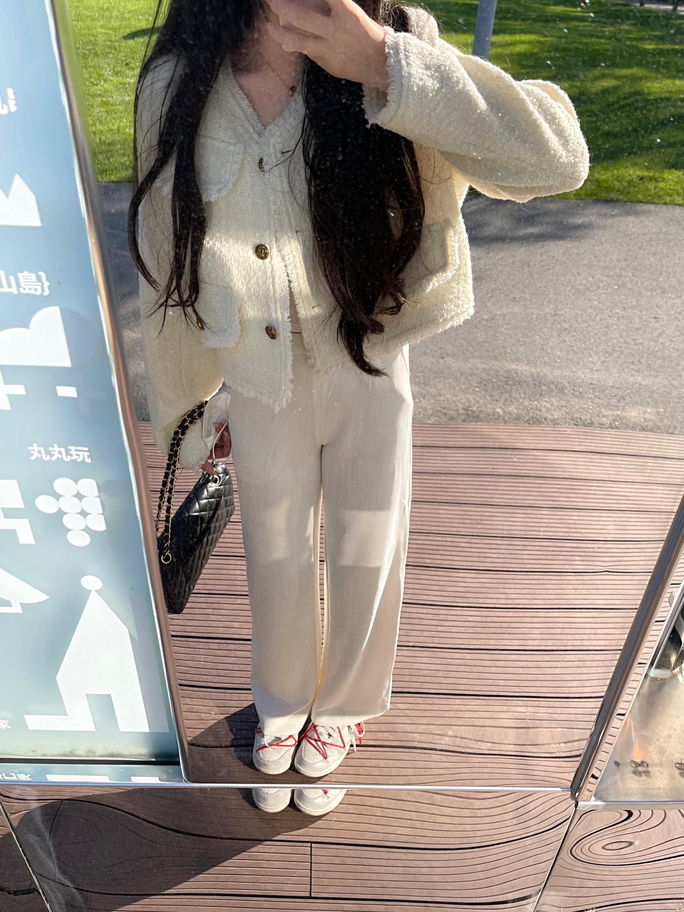 空气裤直筒裤垂坠显瘦亲肤