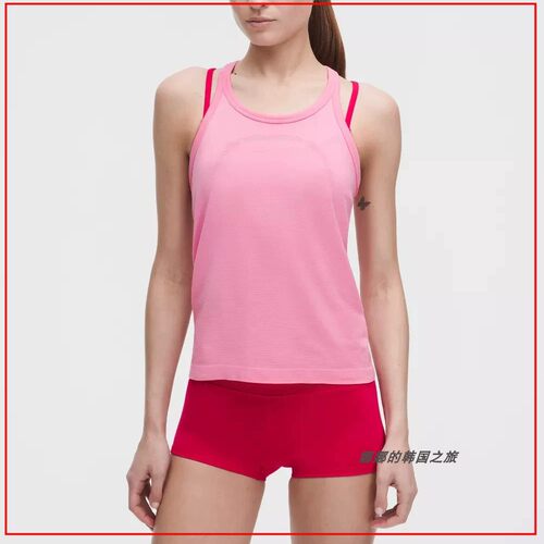 韩国代购lululemon露露乐蒙Swiftly Tech轻量弹力女运动瑜伽背心