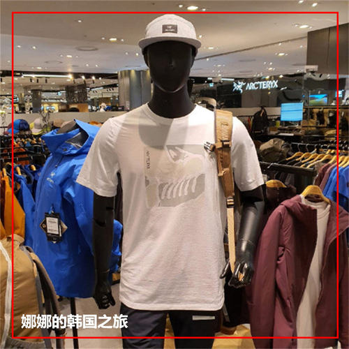 22新ARC'TERYX始祖鸟SKELETILESS T-SHIRT男logo纯棉短袖T恤29713