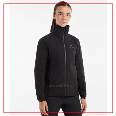 代购Arcteryx始祖鸟 Atom Jacket 纯色高领拉链户外棉服女款30091