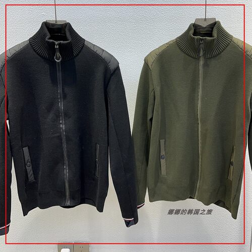 盟可睐PaddedWoolZip-Up夹克