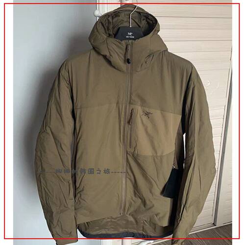 代购ARC'TERYX始祖鸟军鸟 Leaf Atom Lt hoody Gen2棉服男款21499