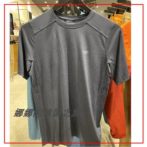 韩国代购ARC'TERYX/始祖鸟Ionia Merino Wool Arc'Word男短袖6537