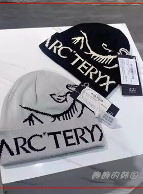 韩国代购ARCTERYX始祖鸟BIRD HEADWord户外运动针织绒线冷帽29573