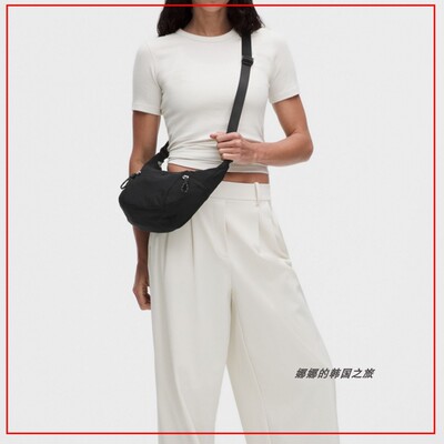 韩国代购lululemon Small Slouchy 3L小款斜挎包日常百搭LU9E04S