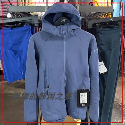 韩国代购ARC'TERYX始祖鸟Kyanite Hoody 女款加绒连帽抓绒衫X6939