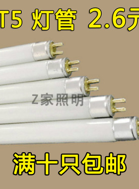 T5白光4W6W8W14w18w21w26w26瓦应急灯手提灯专用日光灯管荧光灯