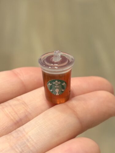 【仿真饮品系列】迷你可爱咖啡杯造型树脂摆件创意桌面装饰