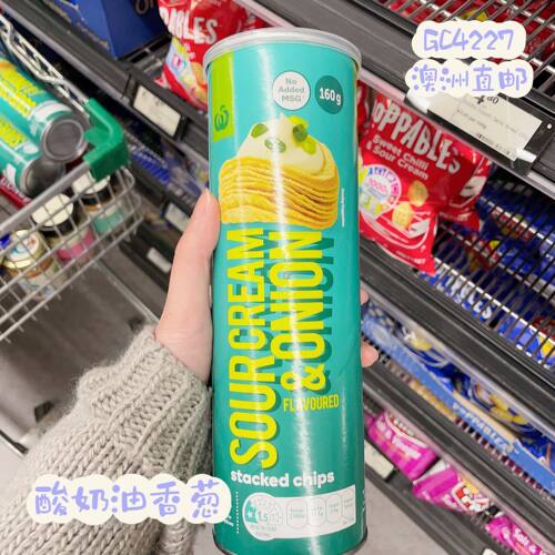 Woolworths自营原味薯片
