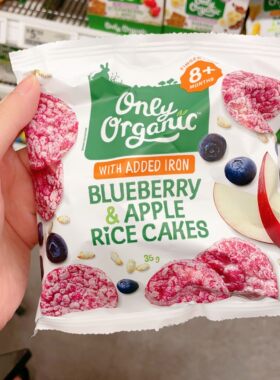 Only Organic奥莉有机澳洲代购直邮宝宝健康辅食香蕉草莓饼干 10+