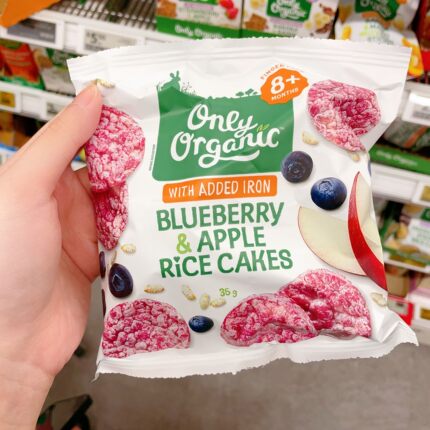 Only Organic奥莉有机澳洲代购直邮宝宝健康辅食香蕉草莓饼干 10+