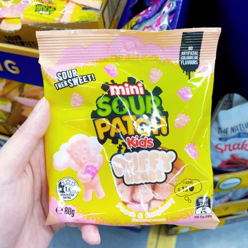 SourPatch酸甜西瓜强劲酸软糖