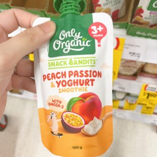 Only Organic 澳洲代购直邮 健康宝宝辅食 酸奶昔 水果蔬菜益生菌