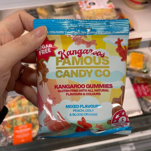 澳洲代购直邮 Famous Candy 韩国进口无糖考拉 袋鼠 蛇 软糖 50g