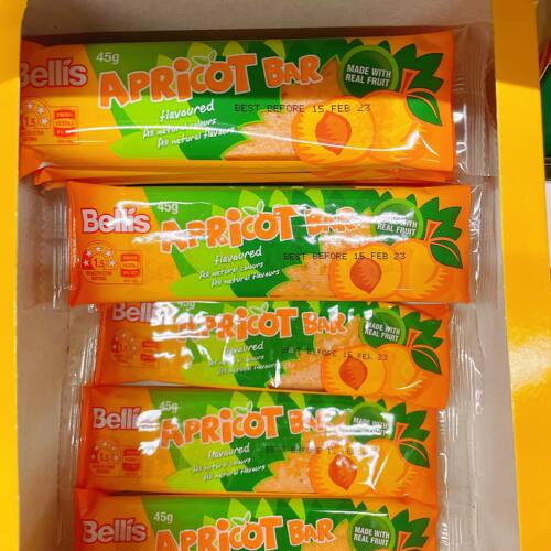 Bellis天然果汁美味杏条45g