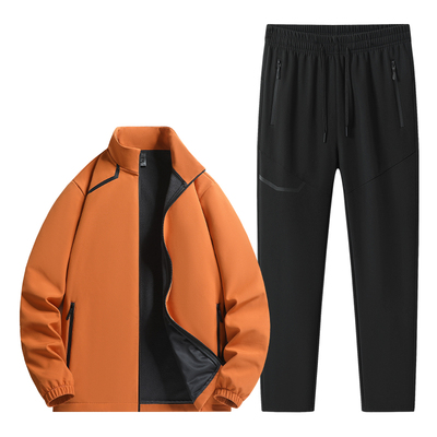 户外冲锋衣情侣运动套装防水透气