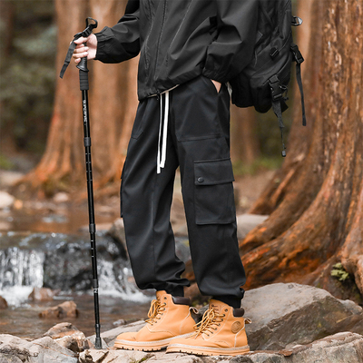 工装裤男美式宽松多袋复古伞兵裤