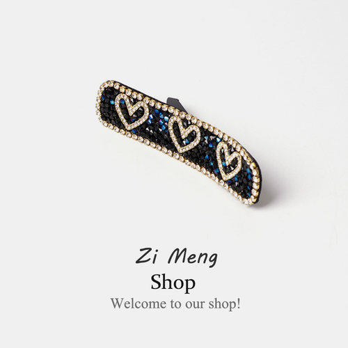 发夹水钻女前额刘海碎发bb夹卡子