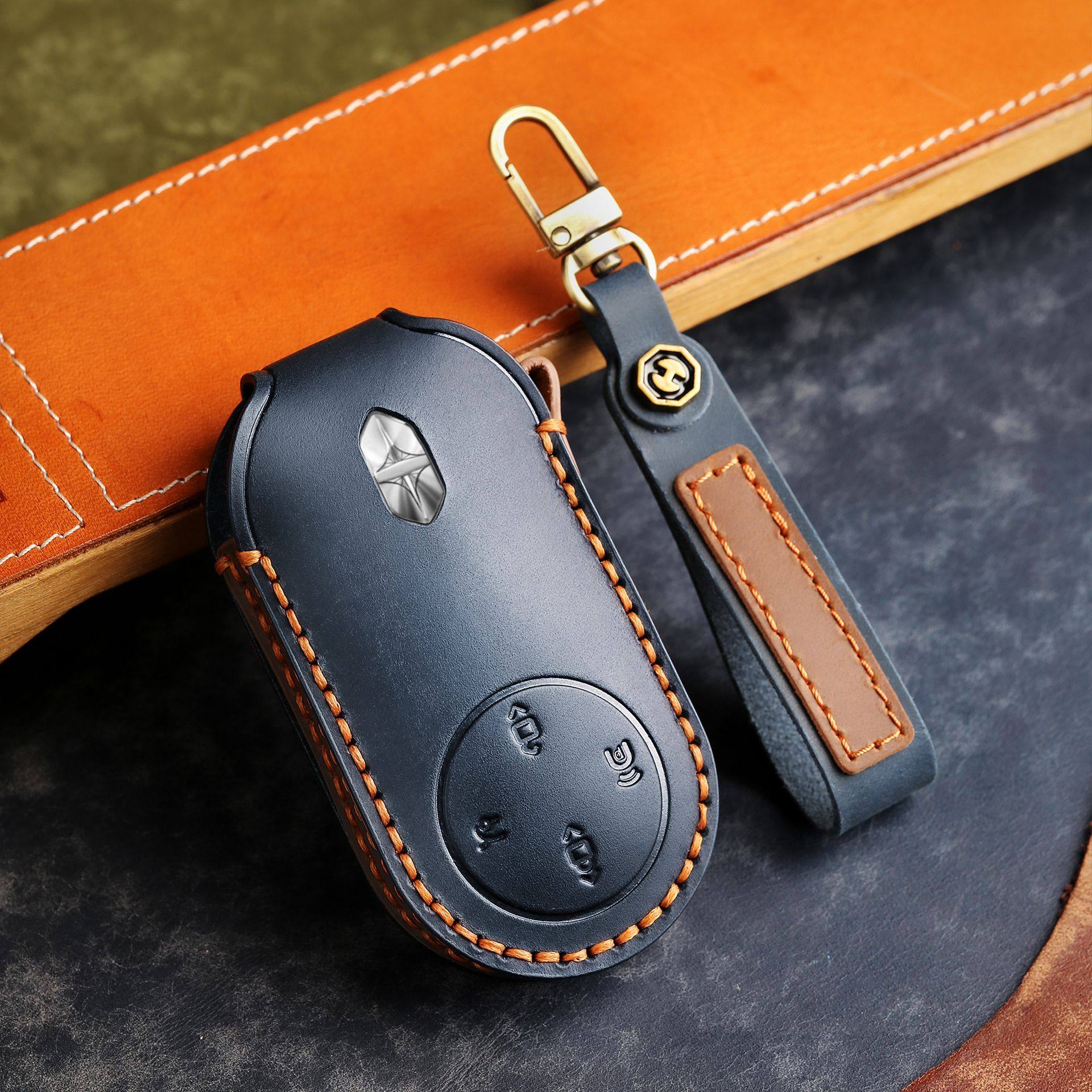 适用于2025款享界S9钥匙套手工真皮高档24款享界S9T车钥匙包壳扣,汽车用品/电子/清洗/改装,车用钥匙包,淘宝优惠券,粉丝福利购,淘宝优惠卷