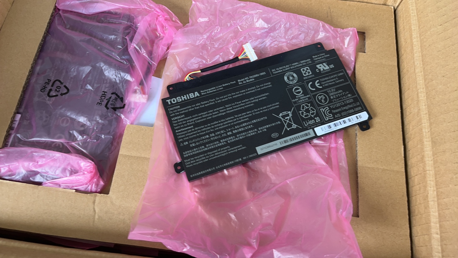 原装全新东芝待机更强