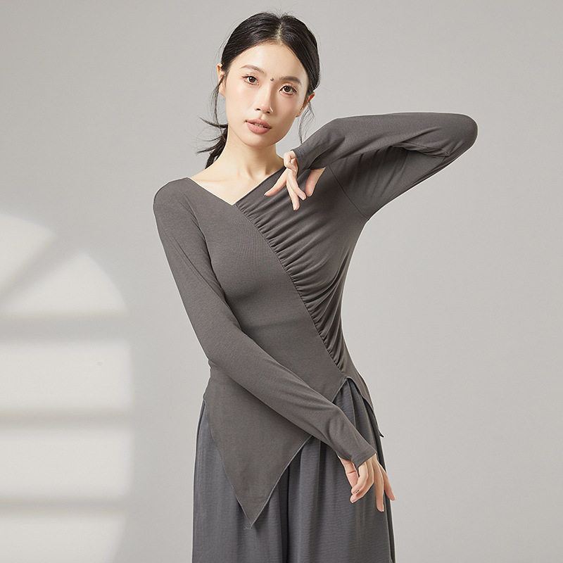 舞蹈练功服上衣古典舞专业形体