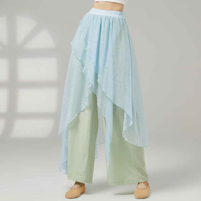 古典舞练功服女裤子现代舞阔腿裤