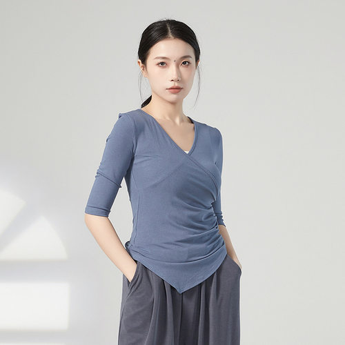 共妍古典舞艺考春夏中袖舞蹈服