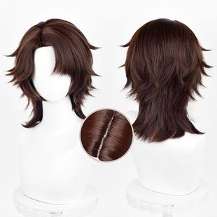 FYX 第五人格 木偶师 cos假发 硅胶真头皮顶