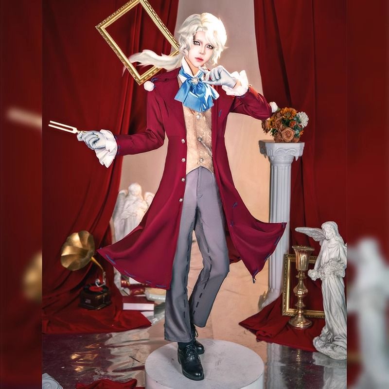 第五人格作曲家cos男cos服play动漫人物服装长夜心理学家末世搜救