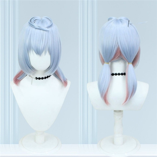 无需修剪 原神 美露莘 希格雯cos假发 混蓬蓬丝双马尾女款cos假发