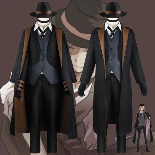 文豪野犬cos服太宰治与谢野晶子中岛敦中原中也cosplay服装现货