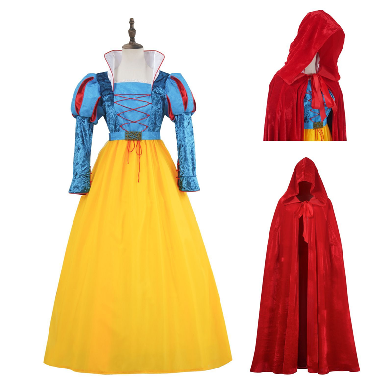 白雪公主cos服毒皇后cosplay服装白雪公主角色扮演舞台服装cos服