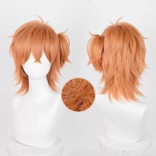 矢口恭介碧池假发cosBitch节操短发打毛顶造型反翘