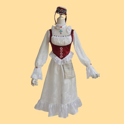 第五人格cos服心理学家莱拉病患玛吉努白色情人节cosplay游戏女装