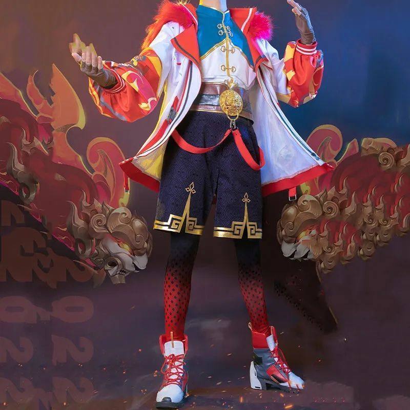 王者荣耀cos服孙膑寅虎展翼cosplay男装虎年正太动漫c服,模玩/动漫/周边/娃圈三坑/桌游,Cosplay男装/cos男装,淘宝优惠券,粉丝福利购,淘宝优惠卷