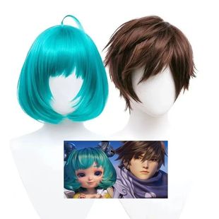 王者农药澜and蔡文姬cos假发蓬松加厚造型可爱国风学生版工厂现货