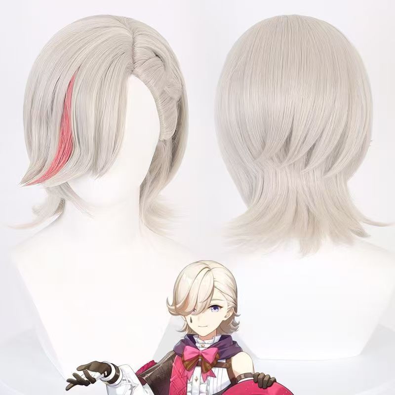 原神枫丹林尼cos假发真