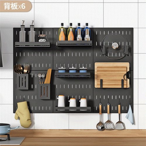 免钉洞洞板厨房素材模板 免钉洞洞板厨房图片下载 小麦优选