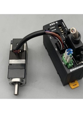 日本马达ARM24SAK-PS10+ARD-K 闭环步进减速电机 减速比10/1