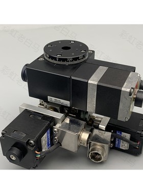 KRW04360 XYR轴工作台 光学电动滑台台面40 平移+旋转