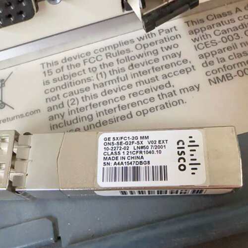 {议价}思科 ONS-SE-G2F-SX 思科15454光模块现货