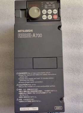{议价}菱变频器A700系列FR-A720-0.75K+0.75KW