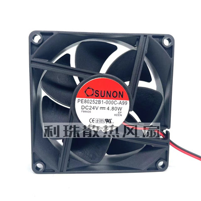 正品 PE80252B1-000U/C-A99建准8025 24V 4.80W PF80251V1-000C-A