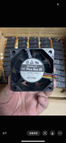 三洋109R0612H4D15 12V 0.11A 6025 6CM 60*60*25MM 6025 6CM风扇