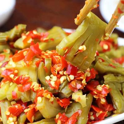 新鲜湖南腌制剁辣椒农家自制