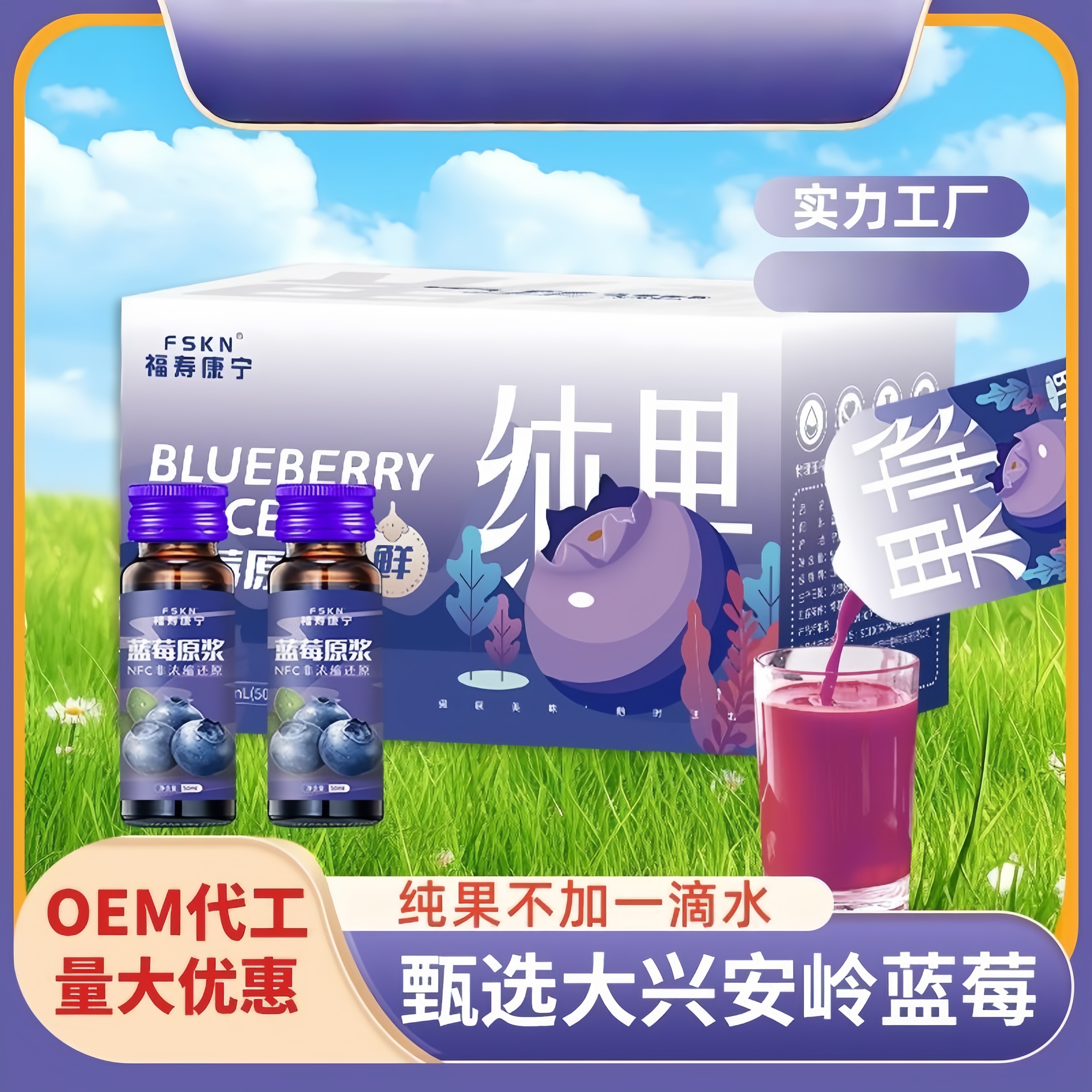 【福寿康宁】蓝莓花青素叶黄素