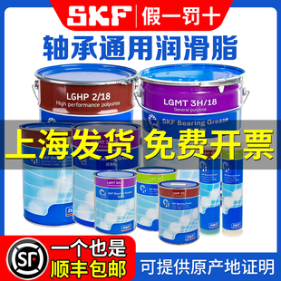 LGLT2 LGHP2 0.4 SKF进口轴承高速润滑油脂耐低高温LGMT3H